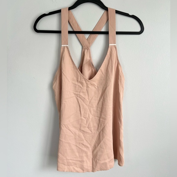 Negative Underwear Size XS • Tan Sleeveless Satin Sleep Tank Top. - Picture 1 of 3